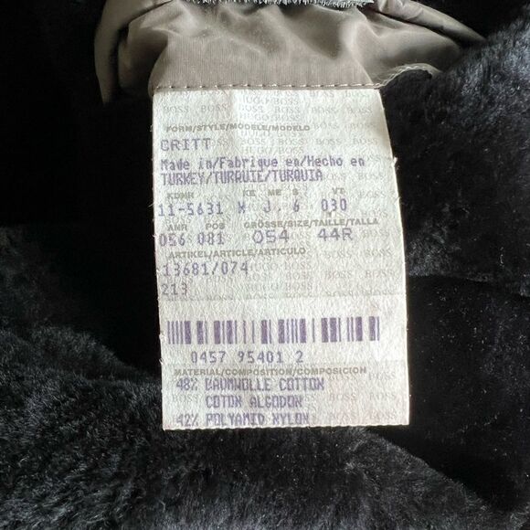 Hugo Boss BOSS Beige Jacket with Faux Fur lining - Picture 3 of 4